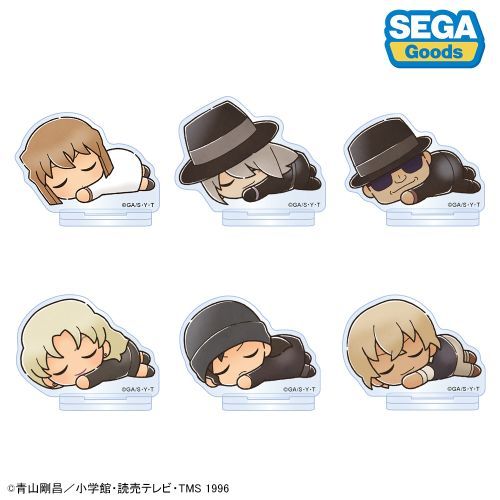 名探偵コナン ねむねむころりん アクリルスタンド Vol.2 1箱6個入り [セガ フェイブ][トレーディング]