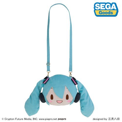 初音ミク ふわぷち フェイスショルダーバッグ(M) [セガ フェイブ][GOODS]
