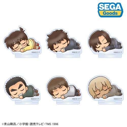 名探偵コナン ねむねむころりん アクリルスタンドVol.3 1箱6個入り [セガ フェイブ][トレーディング]