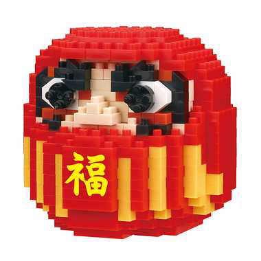 ナノブロック NBH_195 だるま [カワダ][ブロック]