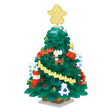 ナノブロック NBH_203 大きなクリスマスツリー (2020) [カワダ][ブロック]