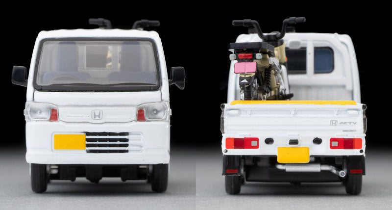 LV-N330a ホンダ アクティ トラック バイク店仕様 (白) ホンダ CT125・ハンターカブ付 [トミーテック][ミニカー]