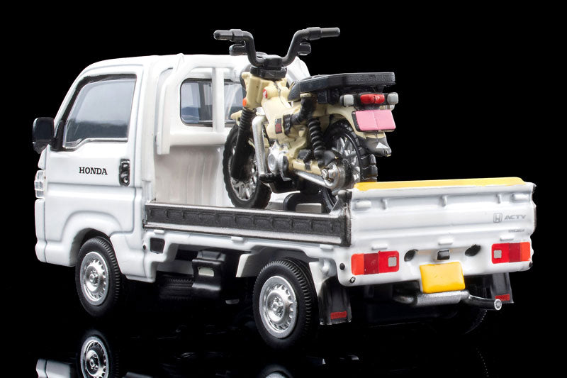 LV-N330a ホンダ アクティ トラック バイク店仕様 (白) ホンダ CT125・ハンターカブ付 [トミーテック][ミニカー]