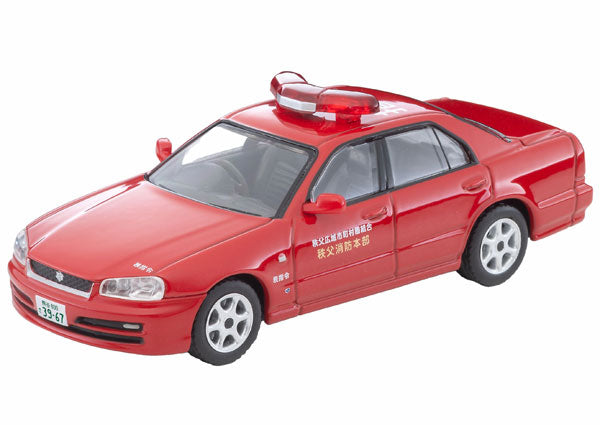 LV-N363a 日産 スカイライン 4ドアスポーツセダン GT 消防指令車 (秩父消防本部) [トミーテック][ミニカー]