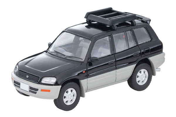 LV-N354e トヨタ RAV4J Vエクストラツートーンパッケージ (黒/銀) 96年式 [トミーテック][ミニカー]