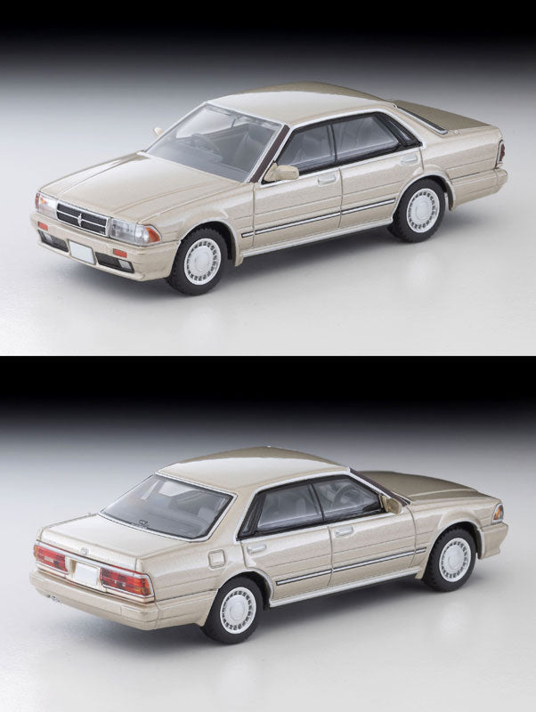 LV-N368b 日産 セドリック HT V20 ツインカムターボ グランツーリスモSV (イエロイッシュシルバー) 89年式 [トミーテック][ミニカー]