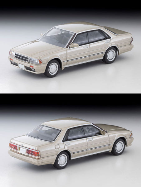 LV-N368b 日産 セドリック HT V20 ツインカムターボ グランツーリスモSV (イエロイッシュシルバー) 89年式 [トミーテック][ミニカー]
