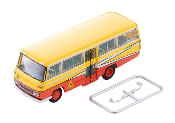 LV-N60b Nissan Civilian Kindergarten Bus (Yellow/Red) [Tomytec][Miniature Car]