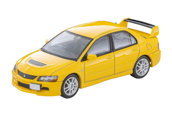 LV-N376a 三菱 ランサー エボリューション IX GSR (黄) 2005年式 [トミーテック][ミニカー]