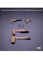 WM-02A ハンドガンセット コヨーテブラウン 1/12 アクションフィギュア用完成品オプションパーツ [HASUKI][フィギュア]