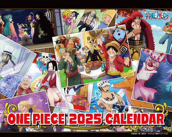 CL-015 2025 ONE PIECE 卓上カレンダー [エンスカイ][GOODS]