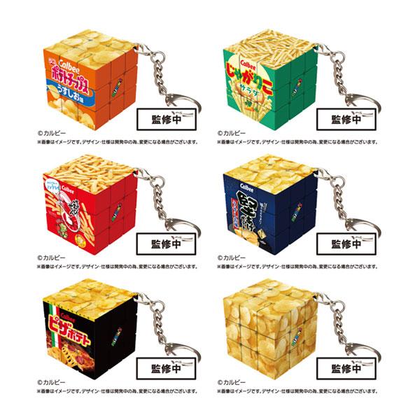 Calbeeルービックキューブ~カルビーお菓子ミニキューブコレクション~ 1箱6個入り [メガハウス][アクションゲーム]