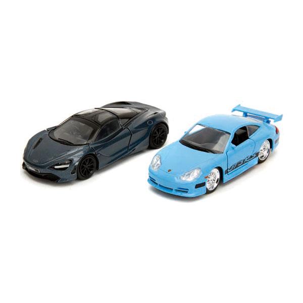 ワイルド・スピード 1/32 スケール ダイキャストミニカー ツインパック  MCLAREN 720S&amp;PORSCHE 911 GT3 RS [JADA  TOYS][フィギュア]