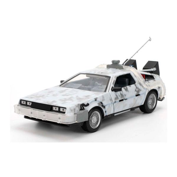 バック・トゥ・ザ・フューチャー 1/24スケール ダイキャストミニカー  Part1 氷漬けバージョン [JADA  TOYS][フィギュア]