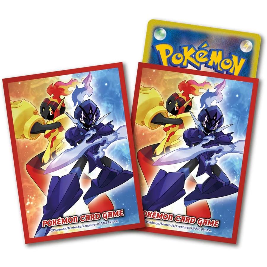ポケモンカードゲーム デッキシールド プレミアム・マット グレンアルマ&ソウブレイズ [ポケモン][カードサプライ]