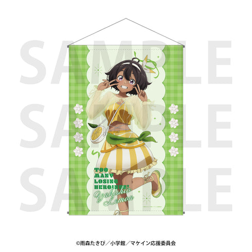 TVアニメ「負けヒロインが多すぎる!」タペストリー  描き下ろし等身「スイーツドレス!」 焼塩 檸檬 [イーディス][GOODS]