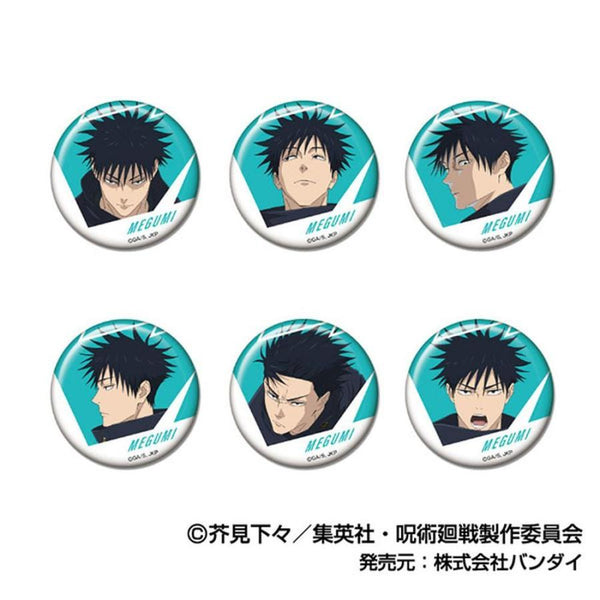 Jujutsu Kaisen TV Anime "Culling Game" Can Badge Vol. 2 Megumi Fushiguro BOX (6 pieces per box) [Hasepro][Trading]