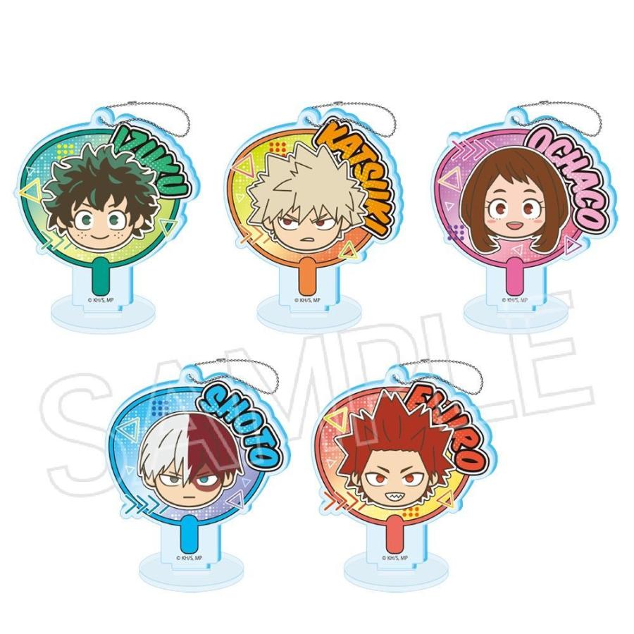 My Hero Academia Uchiwa Keychain Box of 5 [Twinkle][Trading]