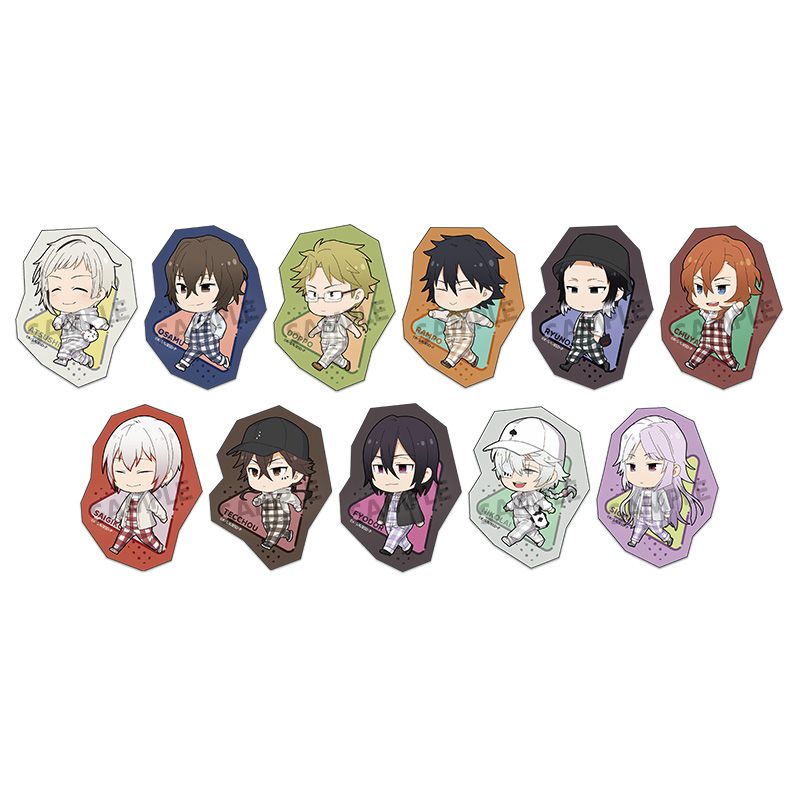 Bungo Stray Dogs Trading Stickers - Taking a Walk ver. (Box of 11) [Hobby Stock][Trading]