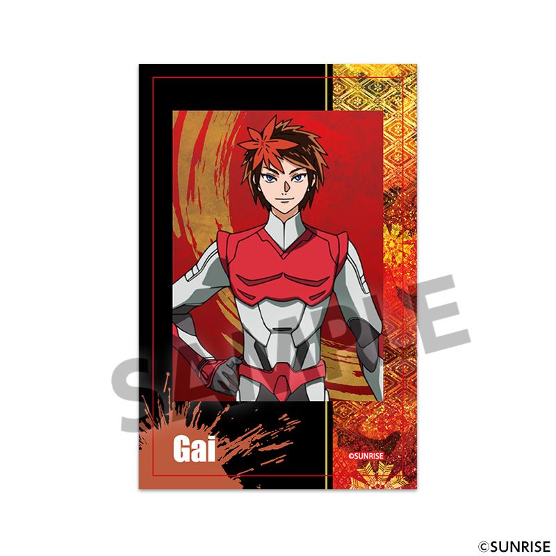 鎧真伝サムライトルーパー インスタントフォト風ステッカー 凱 [ホビーストック][GOODS]
