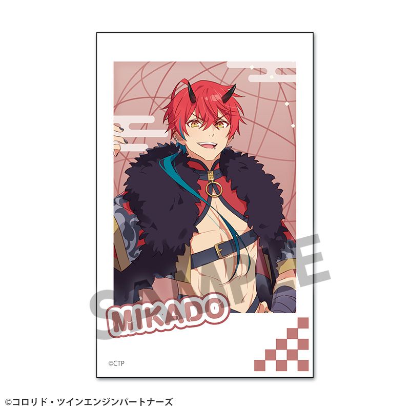 超かぐや姫! インスタントフォト風ステッカー 帝アキラ [ホビーストック][GOODS]