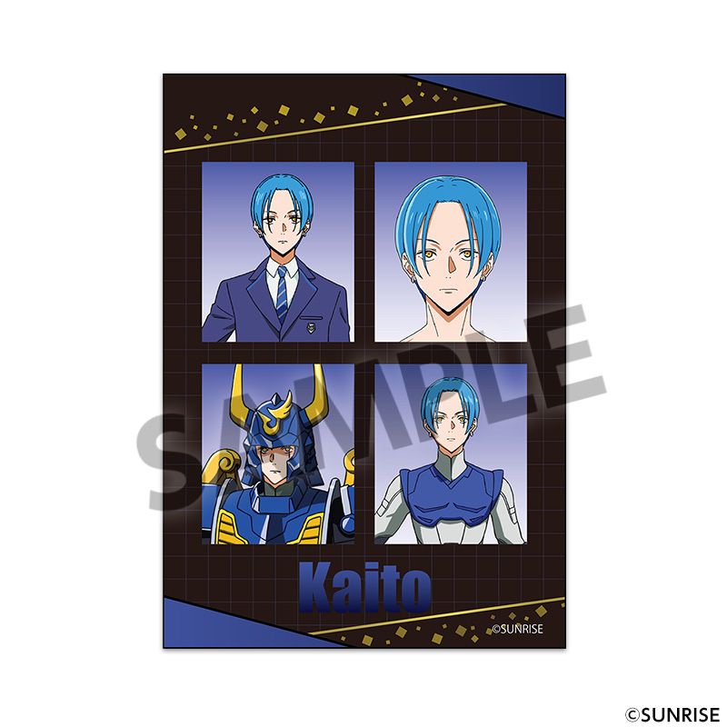 鎧真伝サムライトルーパー 証明写真風ステッカー 上杉魁人 [ホビーストック][GOODS]