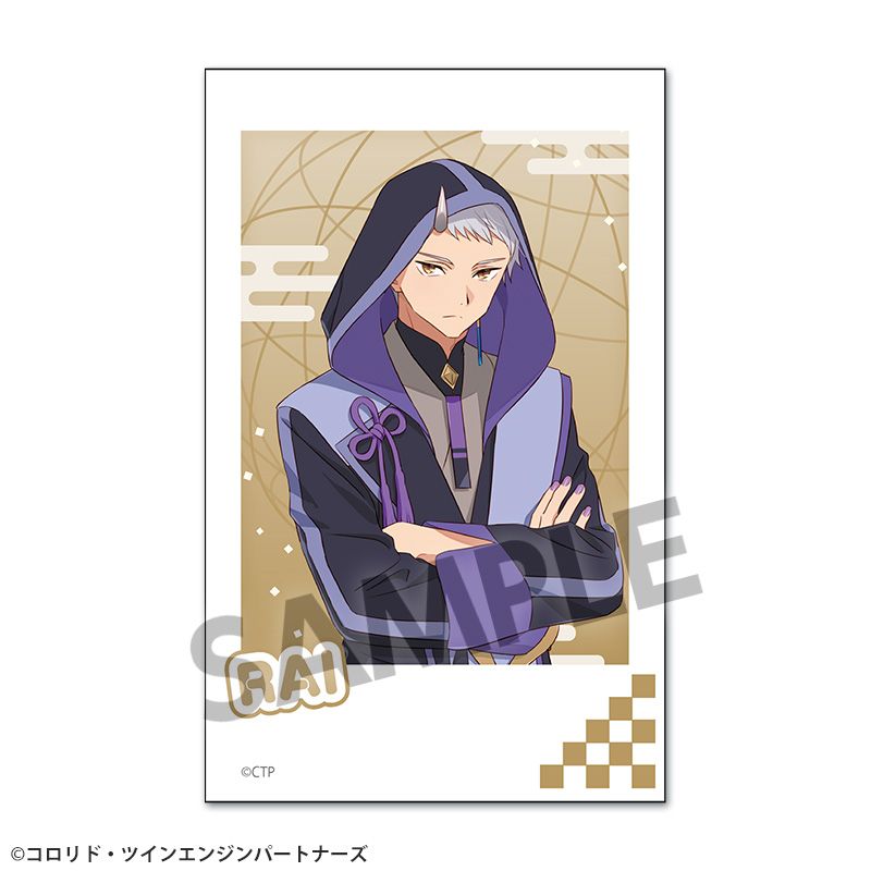 超かぐや姫! インスタントフォト風ステッカー 駒沢雷 [ホビーストック][GOODS]