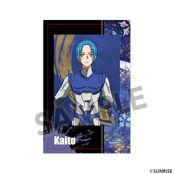 Yoroiden Samurai Troopers Instant Photo-style Sticker: Kaito Uesugi [Hobby Stock][GOODS]