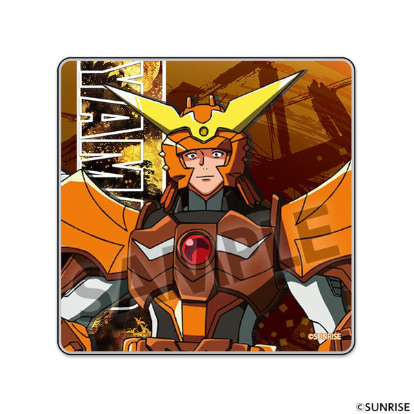 Yoroiden Samurai Troopers Acrylic Coaster - Yamato Hojo [Hobby Stock][GOODS]