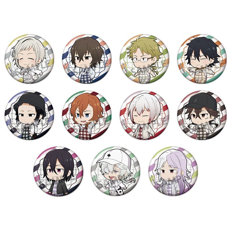 文豪ストレイドッグス 缶バッジコレクション お散歩 ver. 1箱50個入り [ホビーストック][トレーディング]
