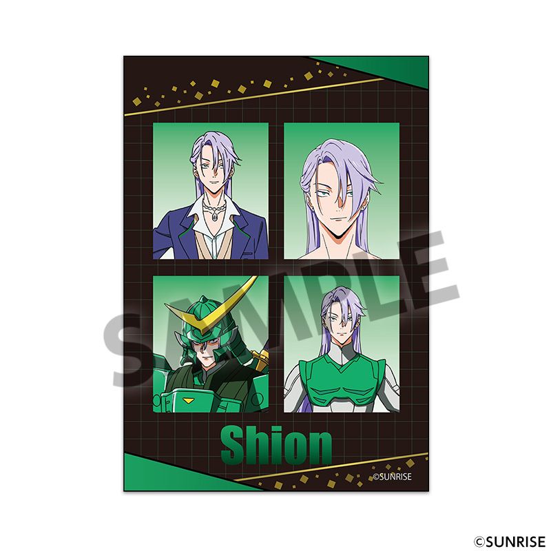 Yoroiden Samurai Troopers ID Photo-Style Sticker - Shion Ishida [Hobby Stock][GOODS]