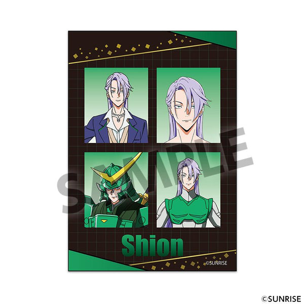 Yoroiden Samurai Troopers ID Photo-Style Sticker - Shion Ishida [Hobby Stock][GOODS]