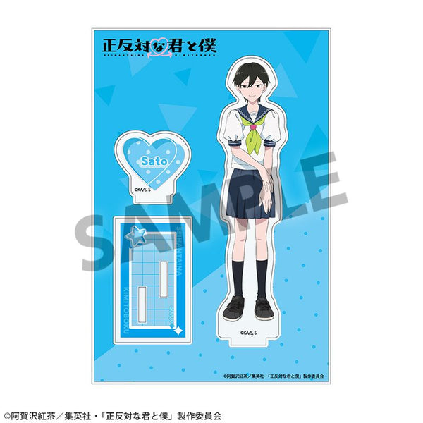You and I Are Polar Opposites Acrylic Stand Sato [Hobby Stock][GOODS]