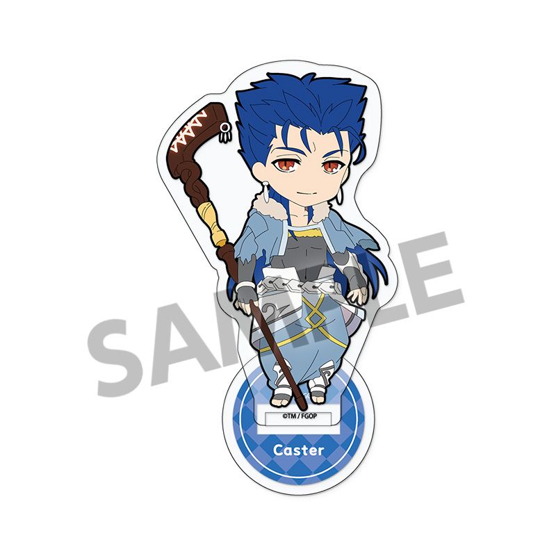 Pikiriru! Fate/Grand Order Acrylic Stand Vol. 1 Caster/Cu Chulainn [Hobby Stock][GOODS]