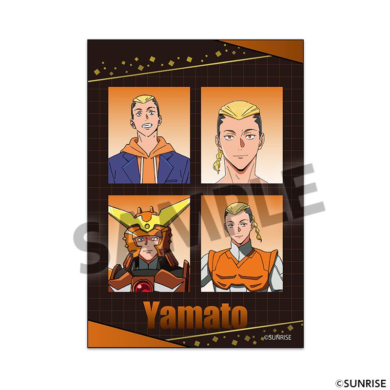 鎧真伝サムライトルーパー 証明写真風ステッカー 北条大和 [ホビーストック][GOODS]