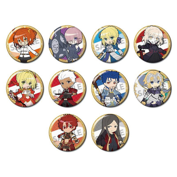Pic-リル! Fate/Grand Order Trading Can Badge Vol. 1 Box of 10 [Hobby Stock][Trading]