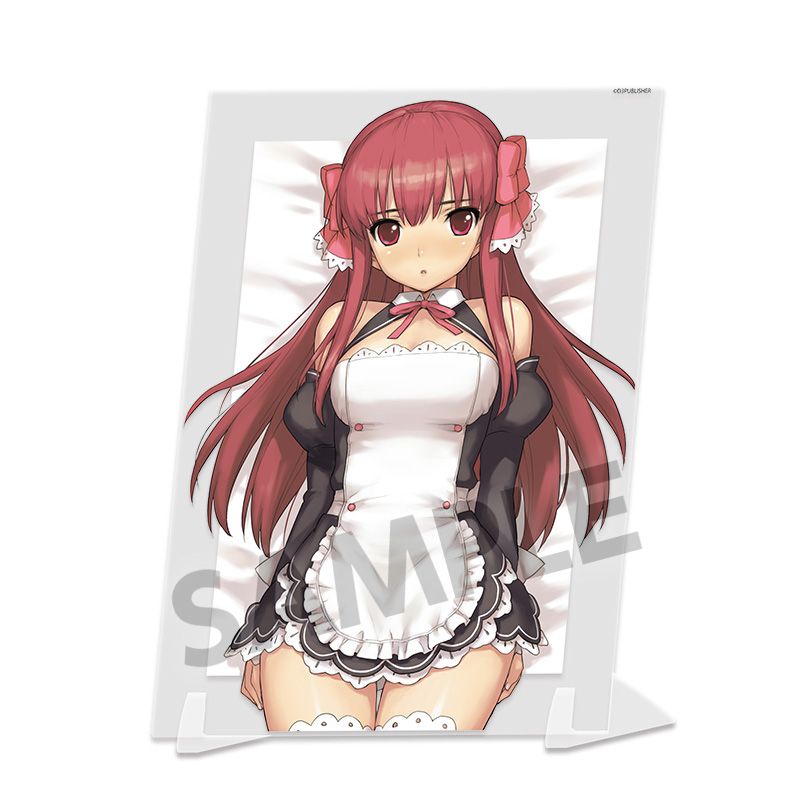 ドリームクラブ 描き下ろしビジュアルアクリルプレート 亜麻音 A [ホビーストック][GOODS]