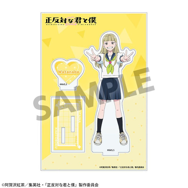 You and Me, Opposite Personalities Acrylic Stand - Watanabe [Hobby Stock][GOODS]