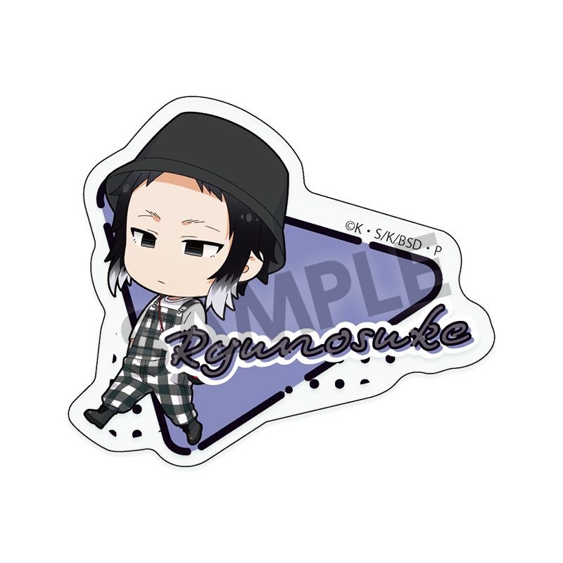 Bungo Stray Dogs Acrylic Name Badge - Ryunosuke Akutagawa O-sanpo ver. [Hobby Stock][GOODS]