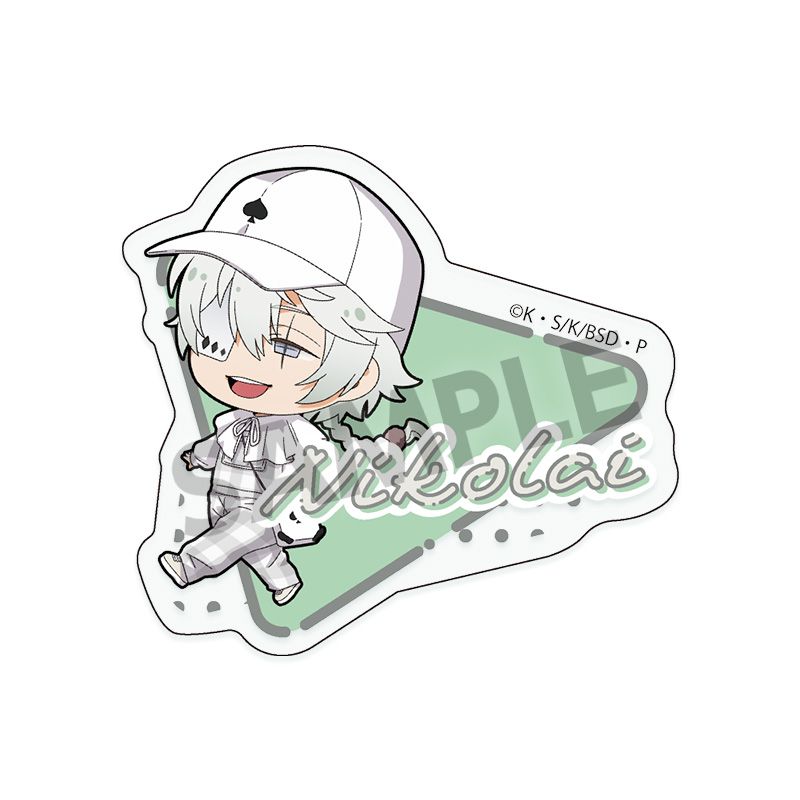Bungo Stray Dogs Acrylic Name Badge Nikolay G Stroll ver. [Hobby Stock][GOODS]
