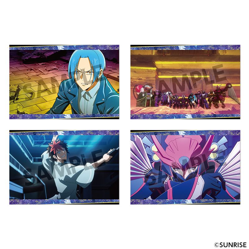 Yoroiden Samurai Troopers Postcard Set Vol. 1 [Hobby Stock][GOODS]