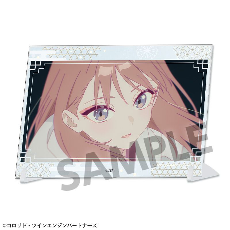 Super Kaguyahime! A6 Visual Acrylic Plate - Roka Ayamugi [Hobby Stock][GOODS]