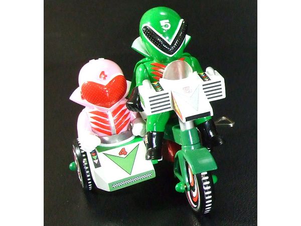 EX三輪車 ミドレンジャー+モモレンジャーBタイプ [プレックス][フィギュア]