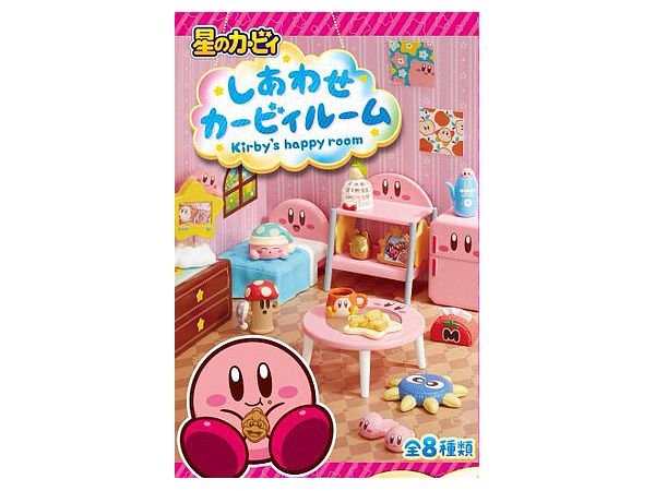 Kirby's Happy Kirby Room - Box of 8 [Re-Ment][T-Figure]