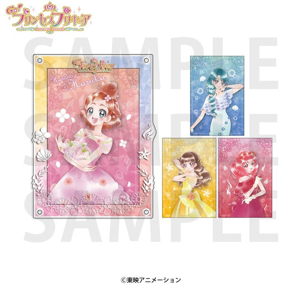 『Go!プリンセスプリキュア』ポストカード&アクリルスタンドセット [イーディス][GOODS]