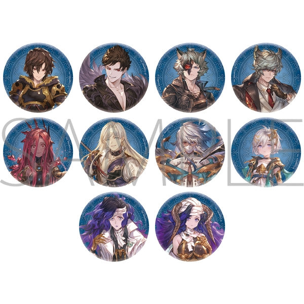 グランブルーファンタジー オーロラキャラバッジコレクション/周年イベントBOX 1箱 10個入[ムービック][トレーディング][新作]