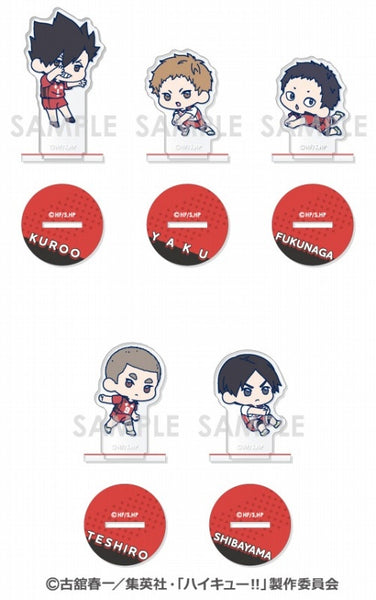 ハイキュー!! わちゃっと!アクスタコレクション 音駒BOX.A 1箱5個入り [ソル・ インターナショナル][トレーディング]