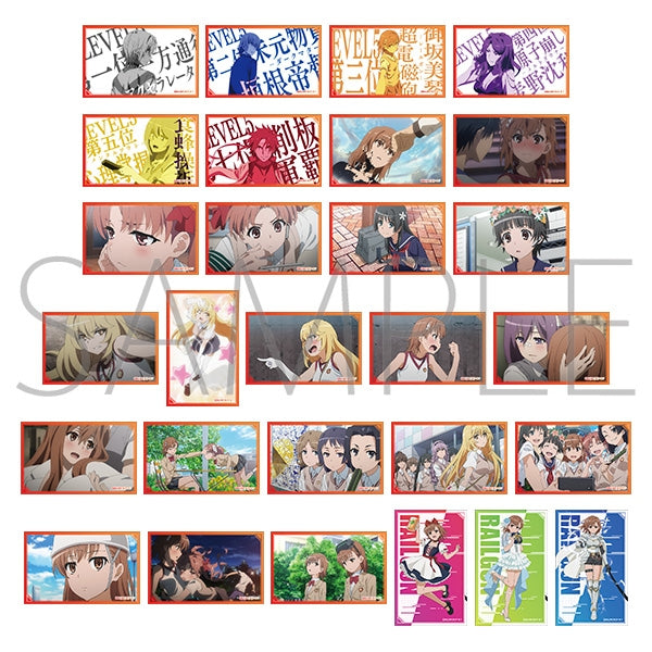 A Certain Scientific Railgun Photo Card Collection 1 Box (14 Packs) [Movic][Trading]