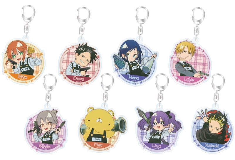 Yochien Wars Trading Acrylic Keychain, 1 Box/8 Pieces [Bellfine][Trading]