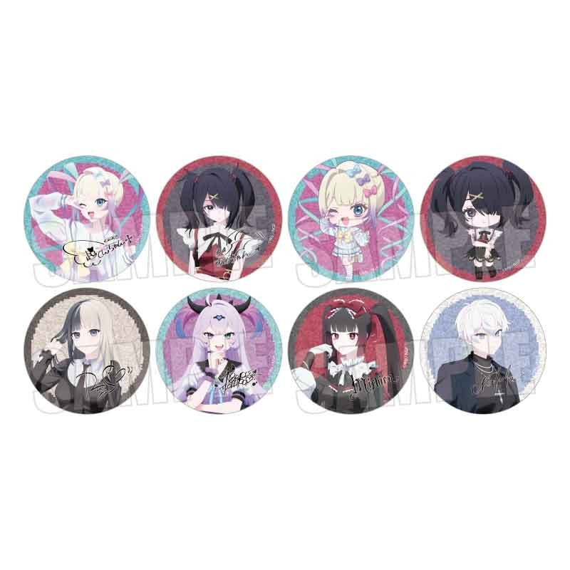 トレーディンググリッター缶バッジ アニメ「NEEDY GIRL OVERDOSE」 1箱8個入り [ベルハウス][トレーディング]